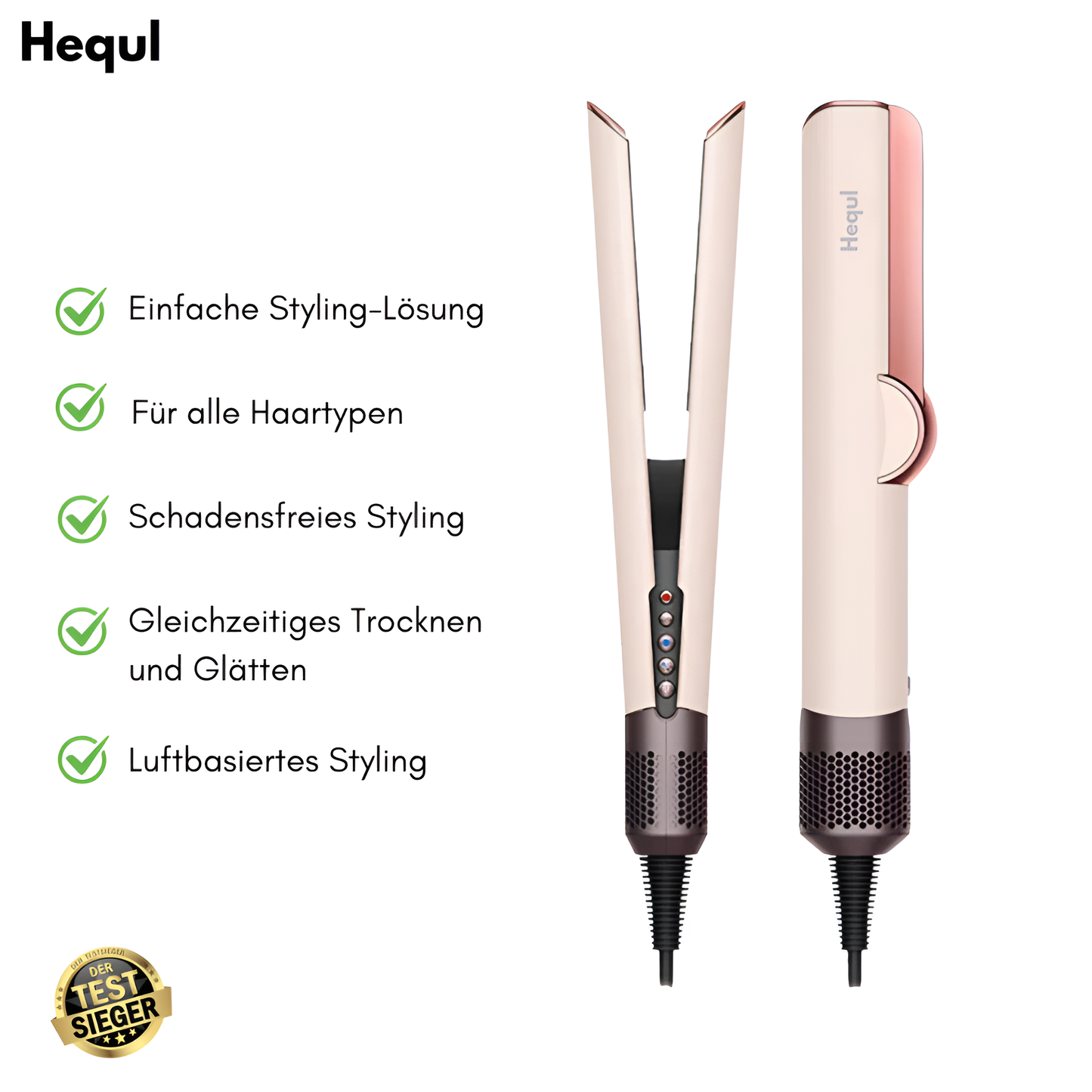 Hequl - Hairstrait 2 in 1