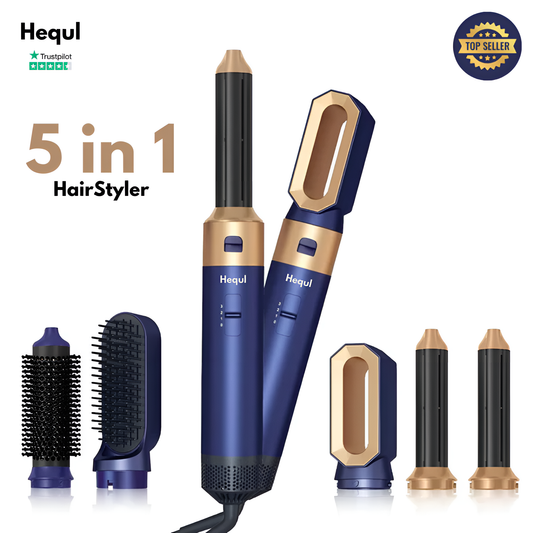 Hequl - 5 in 1 Luxus-Airstyler
